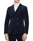 Reiss Lincoln B Slim Fit Double-breasted Blazer