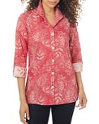 Foxcroft Rhett Fallen Foliage Non Iron Shirt