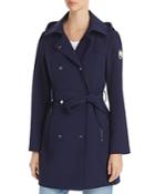 Vince Camuto Double-breasted Snap Front Trench Coat
