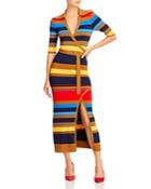 Nicholas Joanna Ribbed Knit Midi Dress
