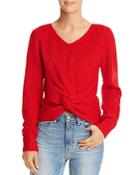Sage The Label Hold You Close Twist-front Sweater
