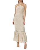 Milly Arden Crocheted Maxi Dress