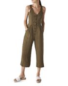 Whistles Liza Cropped Jumpsuit
