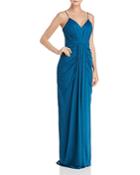 Bariano V-neck Draped Gown - 100% Exclusive