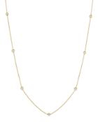 Roberto Coin 18k Yellow Gold Seven Station Necklace With Diamonds, 18
