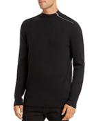 Karl Lagerfeld Paris Shoulder-zip Sweater