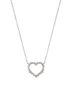 Bloomingdale's Diamond Heart Pendant Necklace In 14k White Gold, 0.70 Ct. T.w. - 100% Exclusive