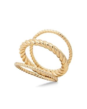 Lauren Ralph Lauren Rope Detailed Rings, Set Of 3