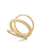 Lauren Ralph Lauren Rope Detailed Rings, Set Of 3