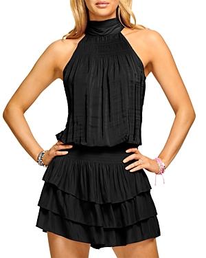 Ramy Brook Hudson Halter Mini Dress
