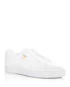 Puma Men's Clyde Leather Slip-on Sneakers