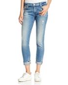 True Religion Liv Relaxed Skinny Jeans In Blue Haven
