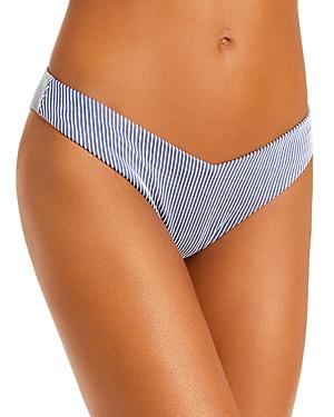 Onia Chiara Striped Bikini Bottom