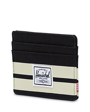 Herschel Supply Co. Charlie Rfid Striped Crosshatch Wallet