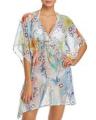 Echo Seaside Floral Tunic Swim Cover-up