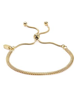 Argento Vivo Mesh Chain Adjustable Bracelet