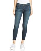 Black Orchid Noah Ankle Fray Jeans In Tainted