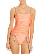 Baobab Collection Ancla Ruched One Piece Swimsuit