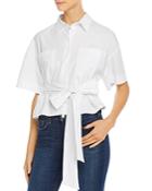 Msgm Camicia Belted Shirt