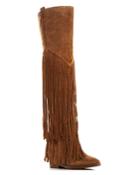 Ash Women's Gipsy Suede Fringe Over-the-knee Boots