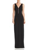 Laundry By Shelli Segal Sleeveless Cutout Gown