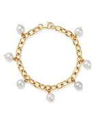 Bloomingdale's Cultured Freshwater Pearl Tin Cup Bracelet In 14k Yellow Gold - 100% Exclusive