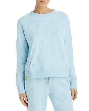 Kerri Rosenthal Scout Heart Applique Sweatshirt