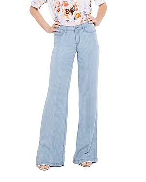 Nydj Teresa Wide Leg Jeans In Summerville Stripes