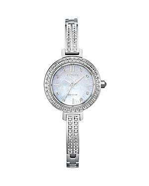 Citizen Eco Drive Silhouette Crystal Watch, 25mm