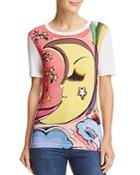 Boutique Moschino Moon & Stars Graphic Tee