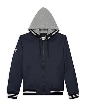The Kooples Hooded Bomber Jacket