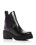 Moncler Women's Vera Block-heel Platform Booties