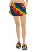 Ugg Noni Pride Graphic Print Fleece Shorts
