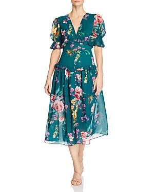 Keepsake About Us Floral-print Midi Dress