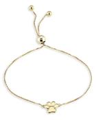 Moon & Meadow 14k Yellow Gold Dog Paw Bolo Bracelet - 100% Exclusive