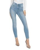 Good American Good Waist Skinny Jeans In Blue629
