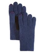 The Men's Store At Bloomingdale's Suede Patch Tech Gloves