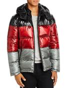 Guess Color-block Puffer Jacket