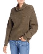 French Connection Oversized Cotton Turtleneck Sweater
