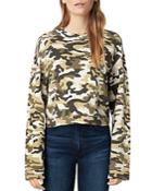 Joe's Jeans Camo Sweatshirt