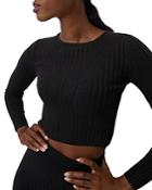 French Connection Jolie Crewneck Cropped Top
