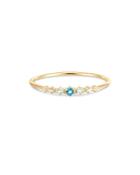 Moon & Meadow 14k Yellow Gold Ombre Multicolor Topaz Ring - 100% Exclusive