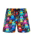 Vilebrequin Boys' Octopus Print Swim Trunks - Little Kid, Big Kid