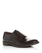 Armani Men's Leather Plain-toe Oxfords