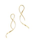 Moon & Meadow Swirl Threader Earrings In 14k Yellow Gold - 100% Exclusive