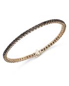 Bloomingdale's Men's Black Diamond Bracelet In 14k Yellow Gold, 4.0 Ct. T.w. - 100% Exclusive