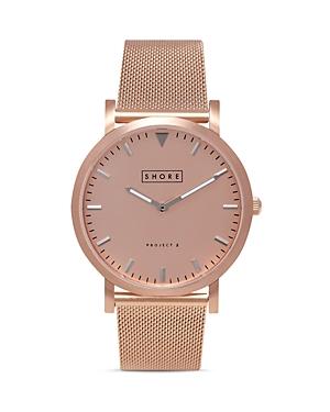 Shore Projects Salcombe Mesh Strap Watch, 39mm