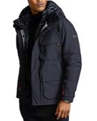 Polo Ralph Lauren Rlx 3-in-1 Water-repellent Hooded Down Jacket With Removable Liner