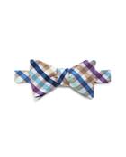 Ted Baker Check Self Tie Bow Tie