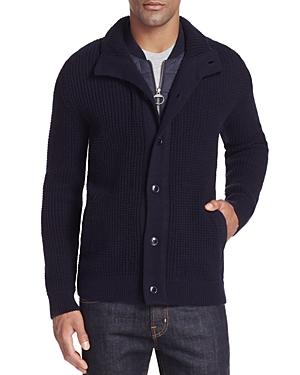 Barbour Helm Double Layered Outerwear Cardigan